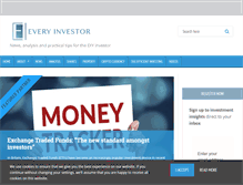 Tablet Screenshot of everyinvestor.co.uk